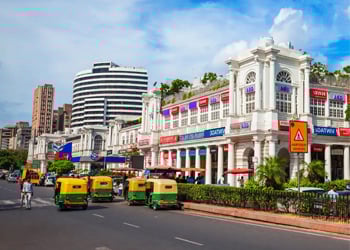 Connaught Place in New Delhi India